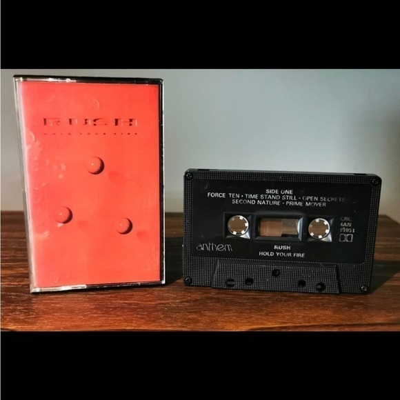 RUSH - Hold Your Fire - Cassette - Picture 1 of 2